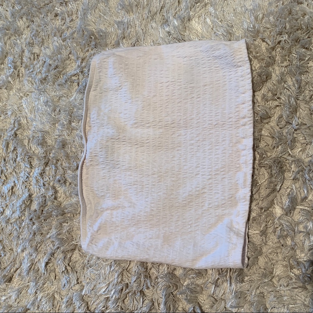 American Eagle Ribbed Crop Tube Top
